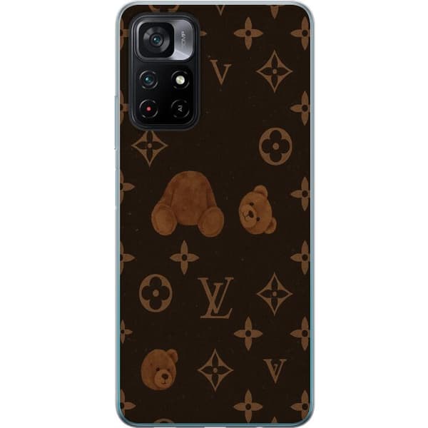 Xiaomi Poco M4 Pro 5G Gjennomsiktig deksel Plush Luxe