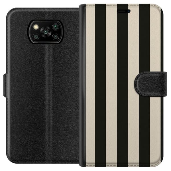 Xiaomi Poco X3 NFC Lommeboketui Linjestrøm