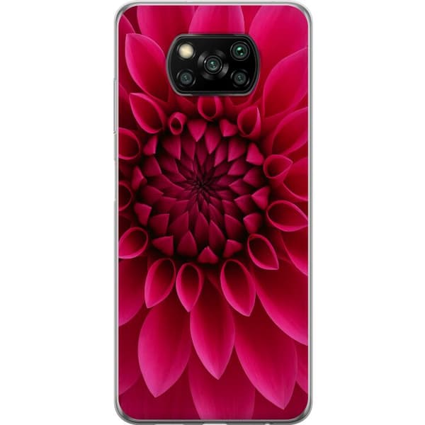 Xiaomi Poco X3 NFC Genomskinligt Skal Rosecore