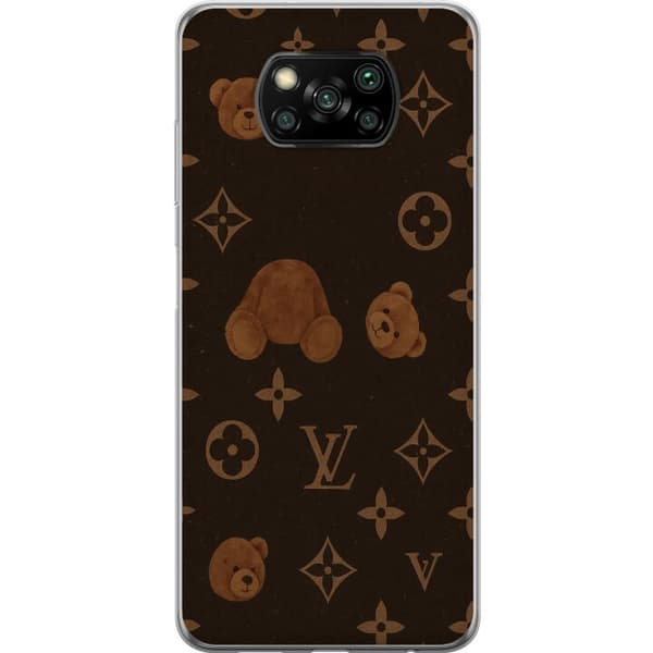 Xiaomi Poco X3 NFC Gennemsigtig cover Plush Luxe
