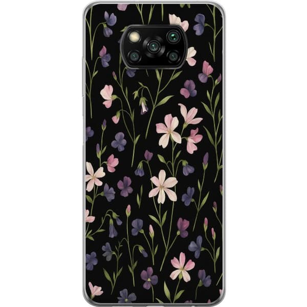 Xiaomi Poco X3 NFC Gennemsigtig cover Frugt Rave