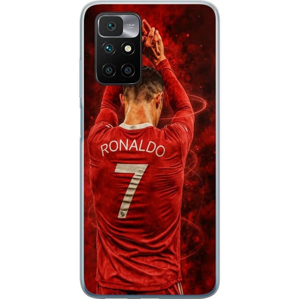 Xiaomi Redmi 10 Läpinäkyvä kuori Ronaldo