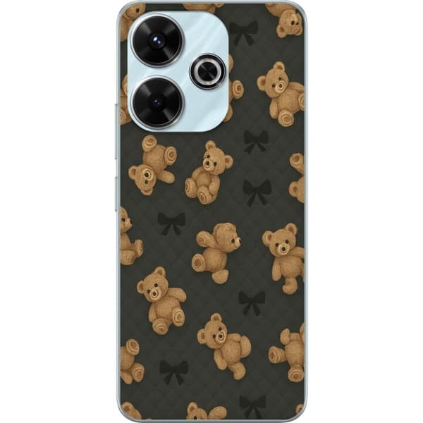 Xiaomi Redmi 13 Gjennomsiktig deksel Teddy Klemmer