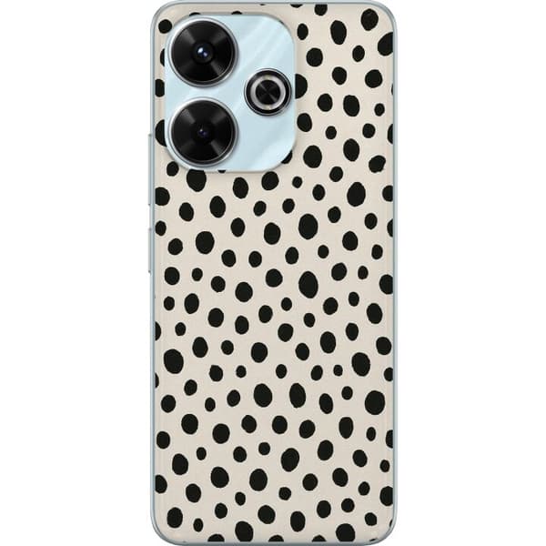 Xiaomi Redmi 13 Genomskinligt Skal Dot Dance