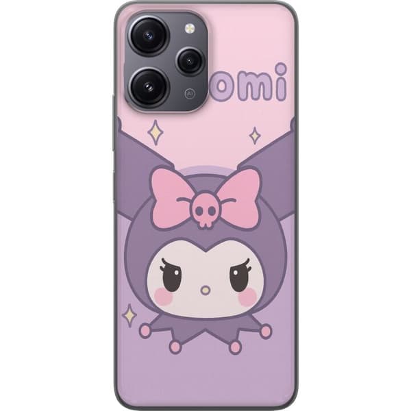 Xiaomi Redmi 12 Genomskinligt Skal Kuromi Kawaii