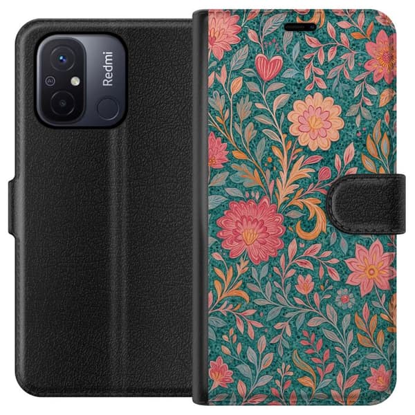 Xiaomi Redmi 12C Plånboksfodral Floral Dream