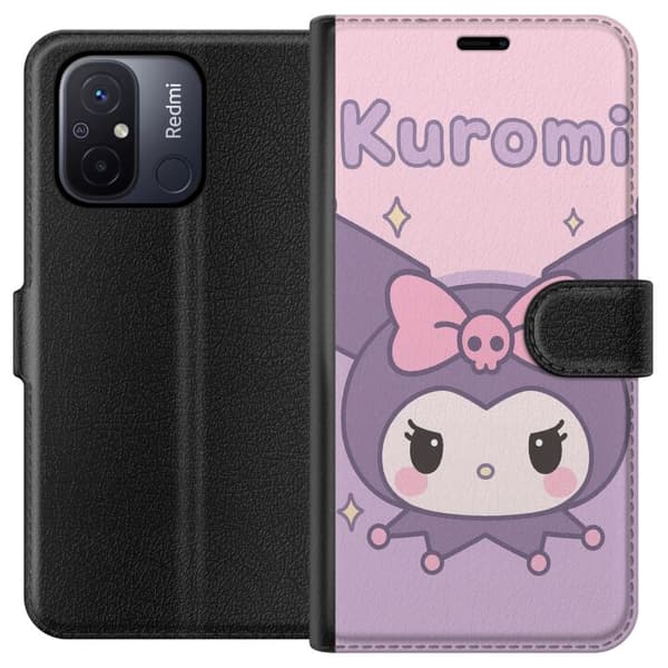Xiaomi Redmi 12C Plånboksfodral Kuromi Kawaii