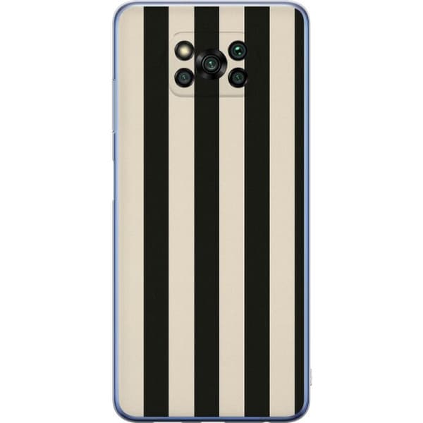 Xiaomi Poco X3 Pro Gennemsigtig cover Linje Flow