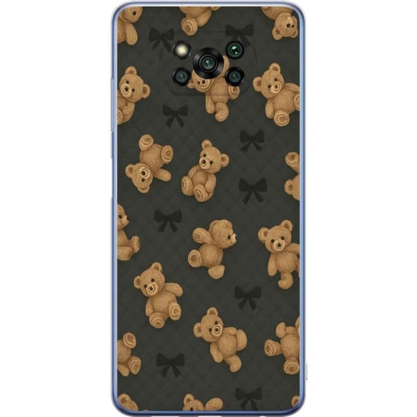 Xiaomi Poco X3 Pro Gennemsigtig cover Teddy Knus