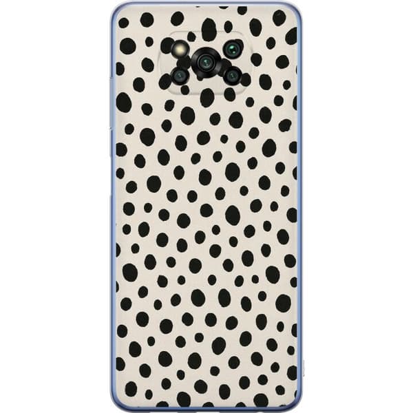 Xiaomi Poco X3 Pro Genomskinligt Skal Dot Dance