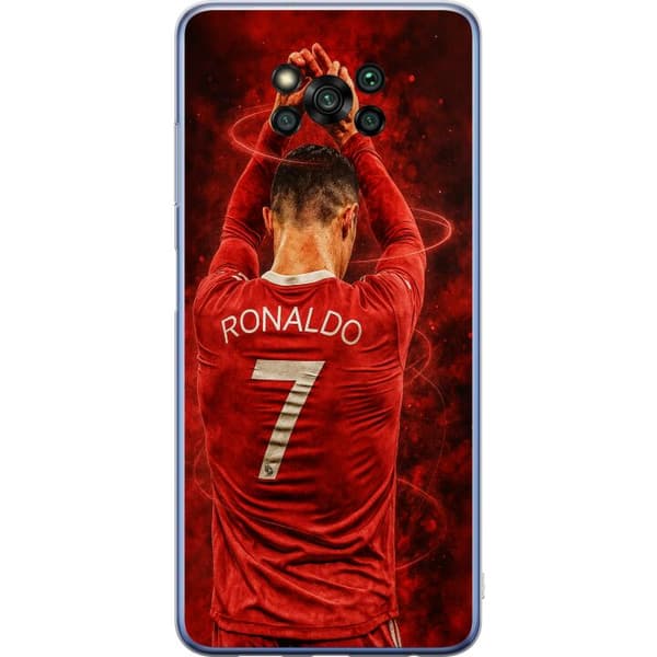 Xiaomi Poco X3 Pro Gennemsigtig cover Ronaldo
