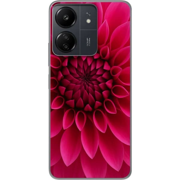 Xiaomi Redmi 13C Gjennomsiktig deksel Rosecore