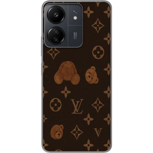 Xiaomi Redmi 13C Gennemsigtig cover Plush Luxe