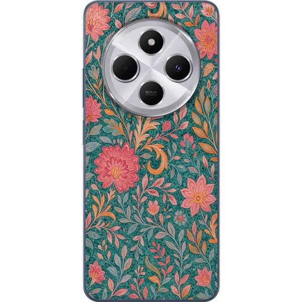 Xiaomi Redmi 14C Gjennomsiktig deksel Floral Dream