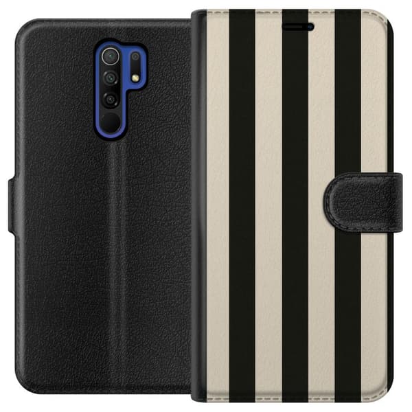 Xiaomi Redmi 9 Tegnebogsetui Linje Flow