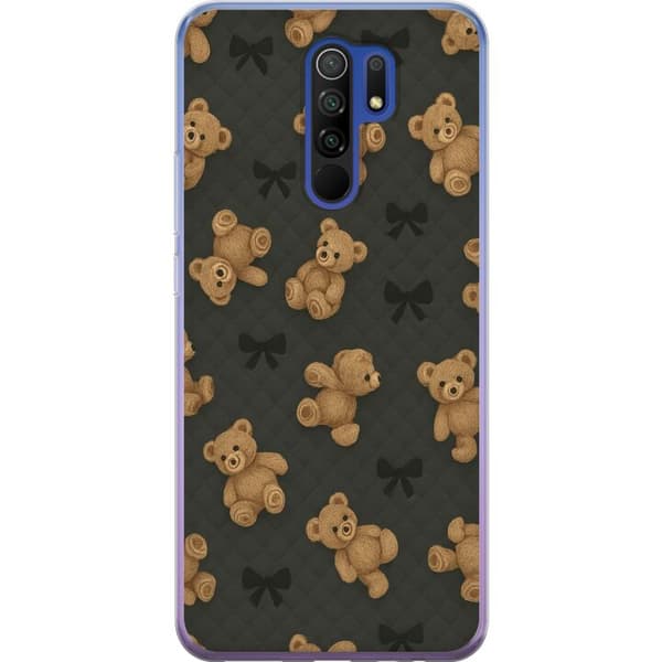 Xiaomi Redmi 9 Gennemsigtig cover Teddy Knus