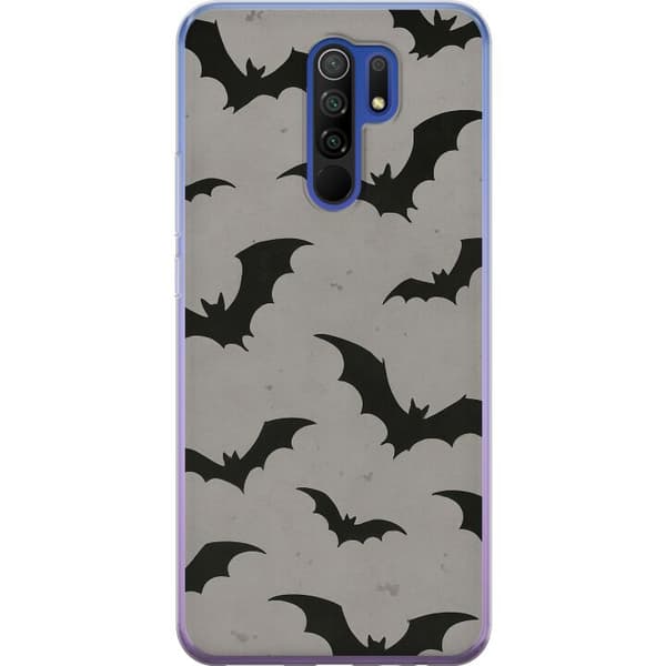 Xiaomi Redmi 9 Gennemsigtig cover Flutterprint
