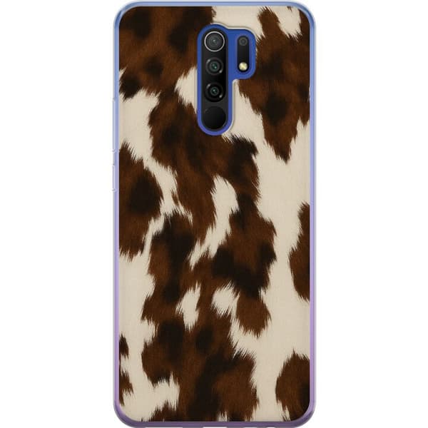 Xiaomi Redmi 9 Läpinäkyvä kuori Värisuihku