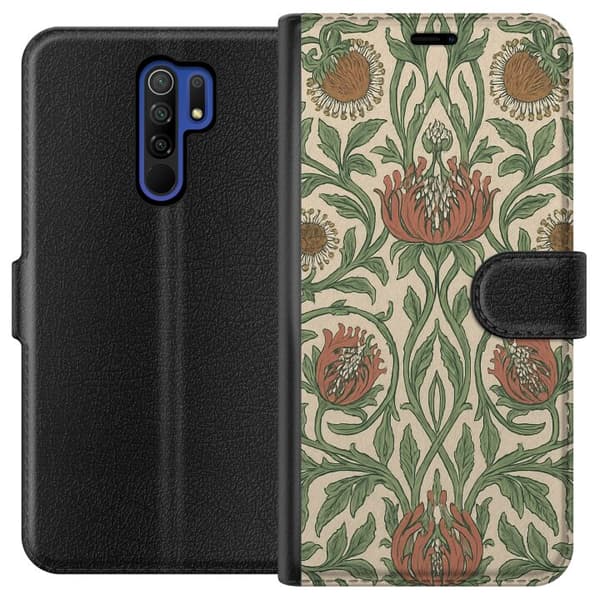 Xiaomi Redmi 9 Lommeboketui Bladedetaljer