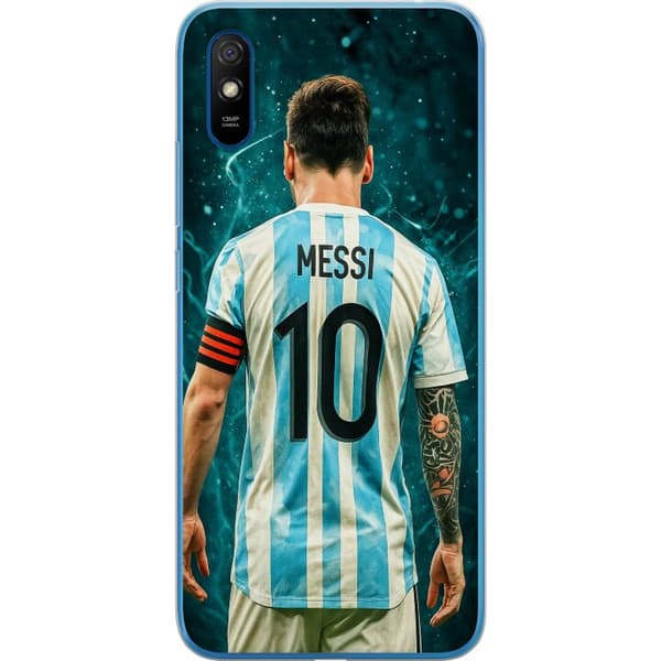 Xiaomi Redmi 9A Gennemsigtig cover Messi