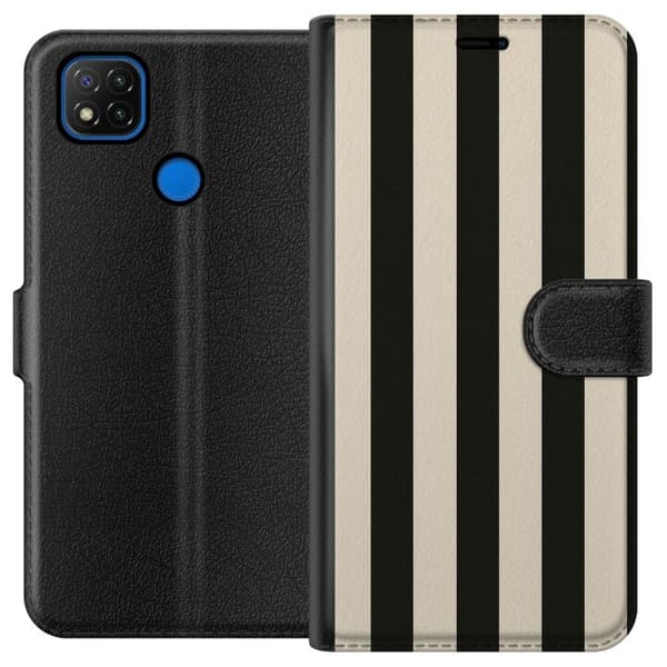 Xiaomi Redmi 9C Lommeboketui Linjestrøm