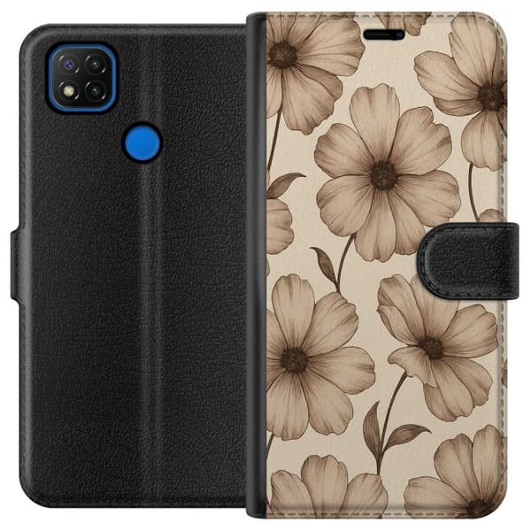 Xiaomi Redmi 9C Lompakkokotelo Pastel Rush