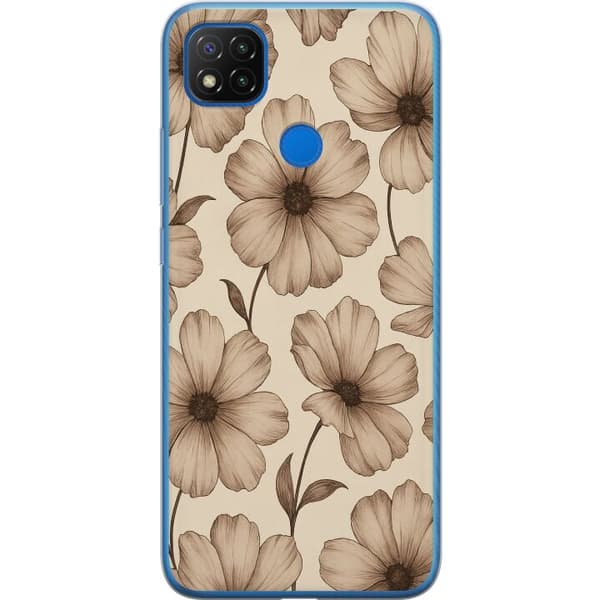Xiaomi Redmi 9C Läpinäkyvä kuori Pastel Rush