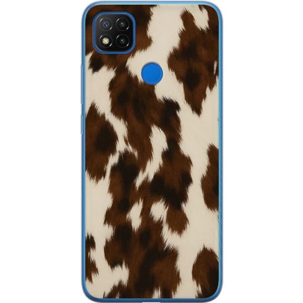 Xiaomi Redmi 9C Gennemsigtig cover Farve Sprøjt