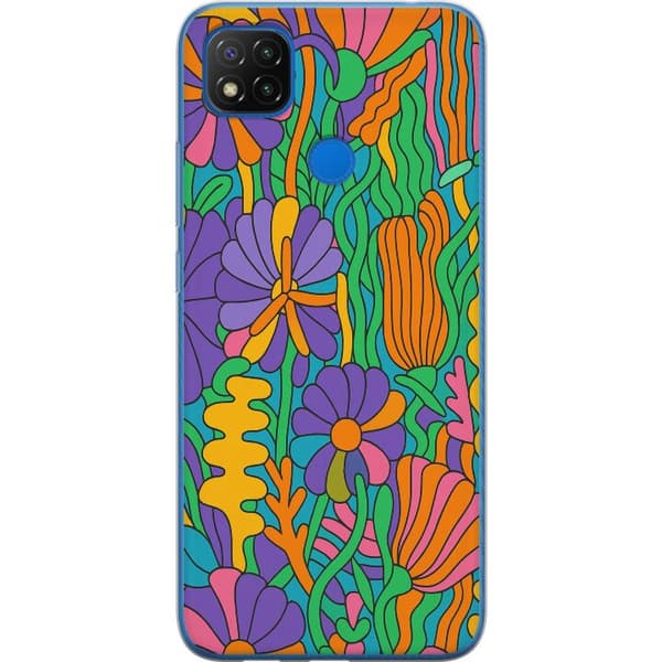Xiaomi Redmi 9C NFC Gjennomsiktig deksel Color Pop