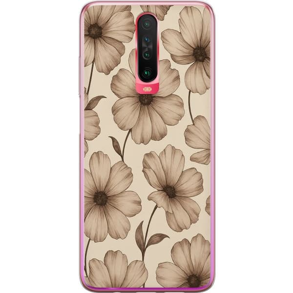 Xiaomi Redmi K30 Läpinäkyvä kuori Pastel Rush