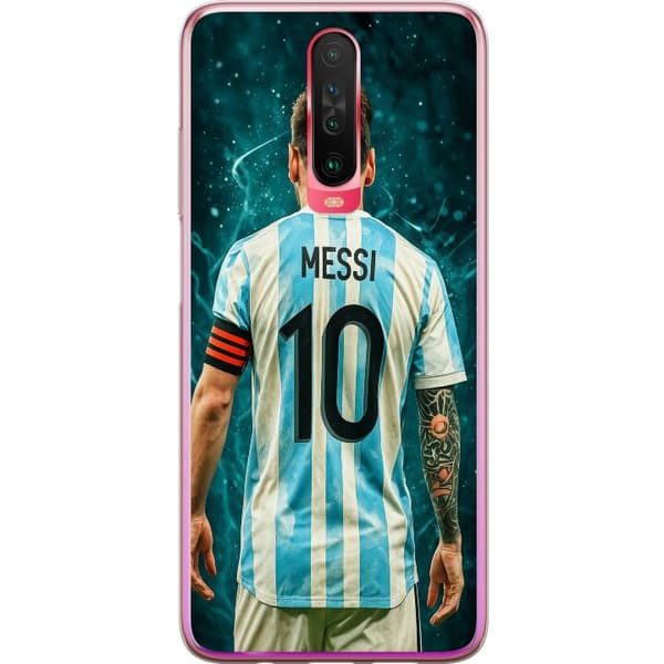 Xiaomi Redmi K30 Genomskinligt Skal Messi