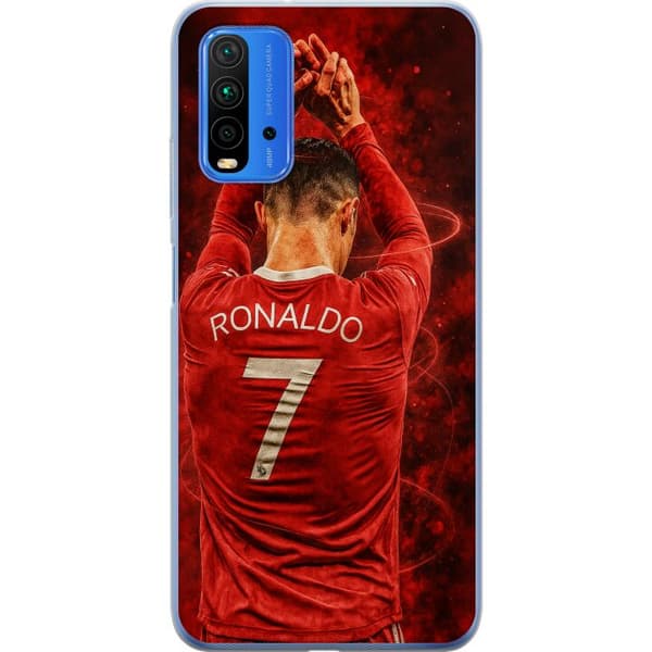 Xiaomi Redmi 9T Läpinäkyvä kuori Ronaldo