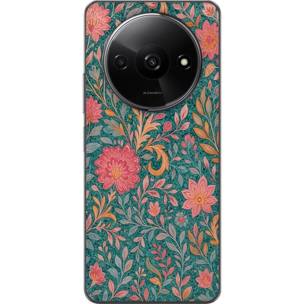 Xiaomi Redmi A3 Gjennomsiktig deksel Floral Dream
