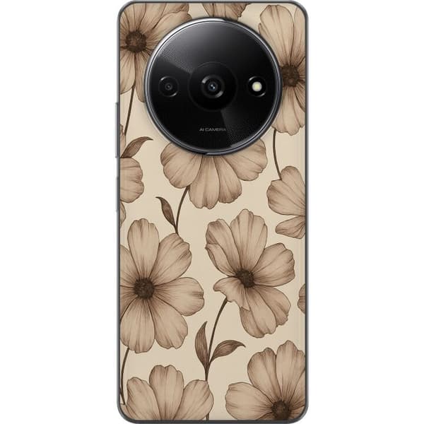 Xiaomi Redmi A3 Läpinäkyvä kuori Pastel Rush