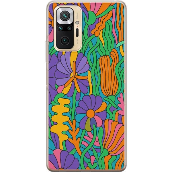 Xiaomi Redmi Note 10 Pro Gjennomsiktig deksel Color Pop