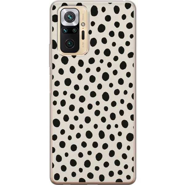 Xiaomi Redmi Note 10 Pro Genomskinligt Skal Dot Dance
