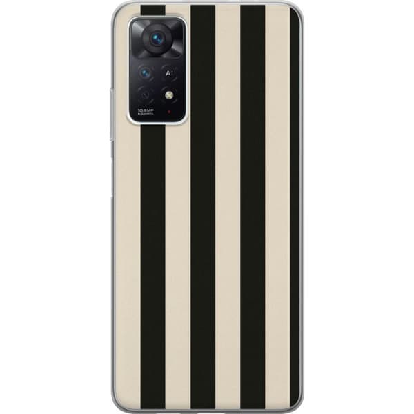 Xiaomi Redmi Note 11 Pro 5G Gennemsigtig cover Linje Flow