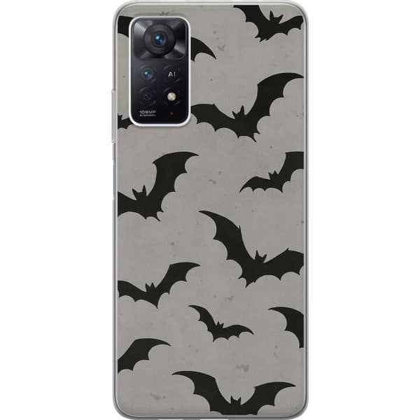 Xiaomi Redmi Note 11 Pro 5G Genomskinligt Skal Flutterprint