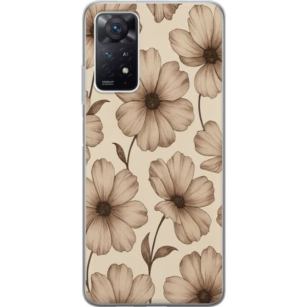 Xiaomi Redmi Note 11 Pro 5G Genomskinligt Skal Pastel Rush