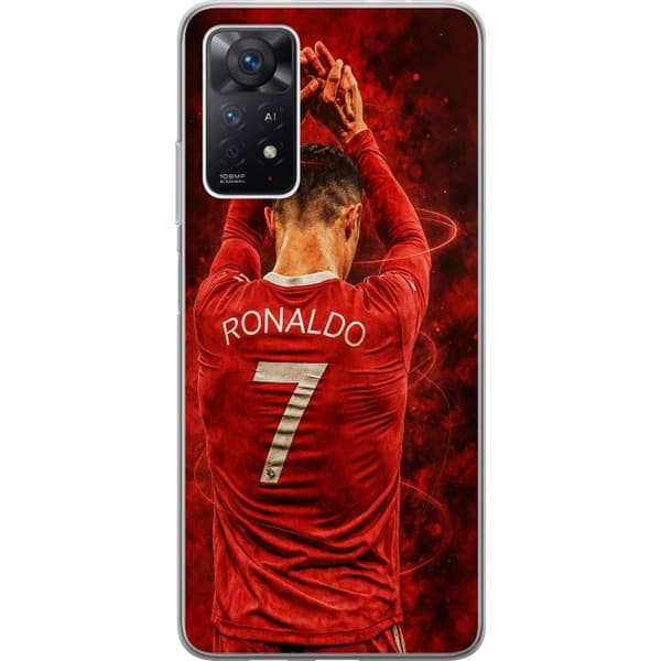 Xiaomi Redmi Note 11 Pro 5G Läpinäkyvä kuori Ronaldo
