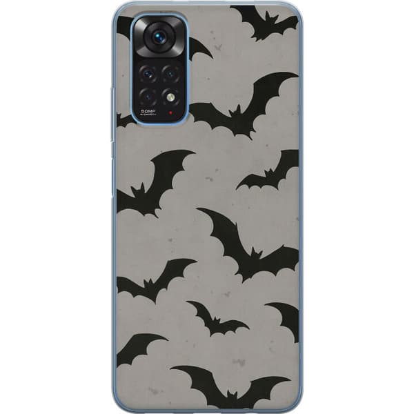 Xiaomi Redmi Note 11S Läpinäkyvä kuori Flutterprint
