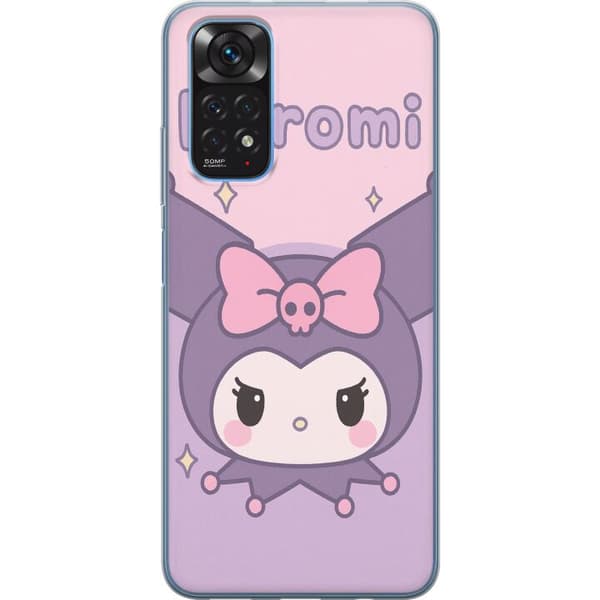 Xiaomi Redmi Note 11S Läpinäkyvä kuori Kuromi Kawaii