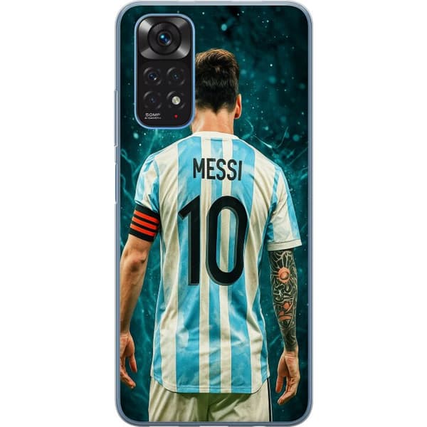 Xiaomi Redmi Note 11S Läpinäkyvä kuori Messi