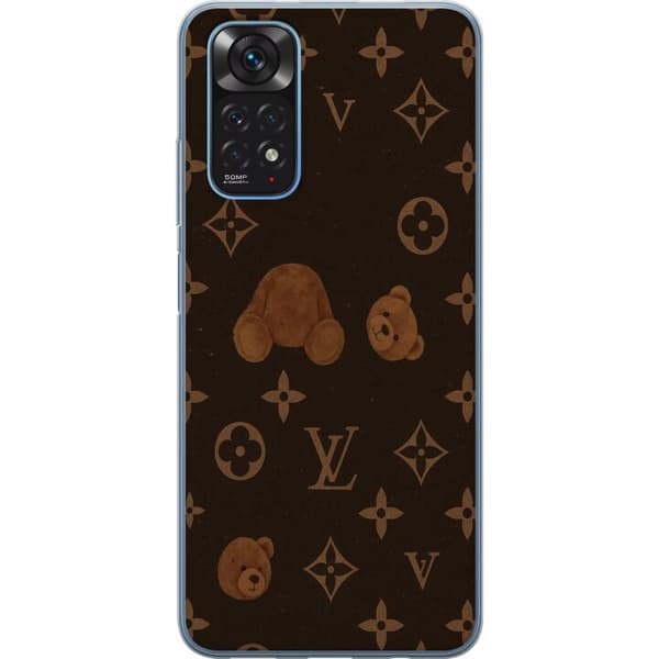 Xiaomi Redmi Note 11 Gennemsigtig cover Plush Luxe