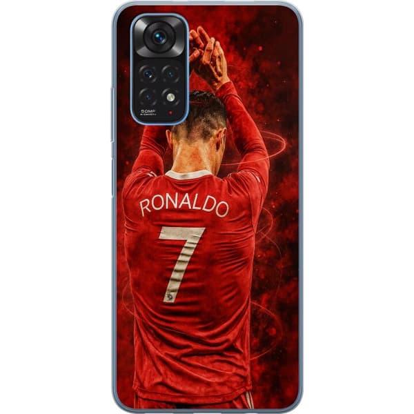 Xiaomi Redmi Note 11 Gjennomsiktig deksel Ronaldo