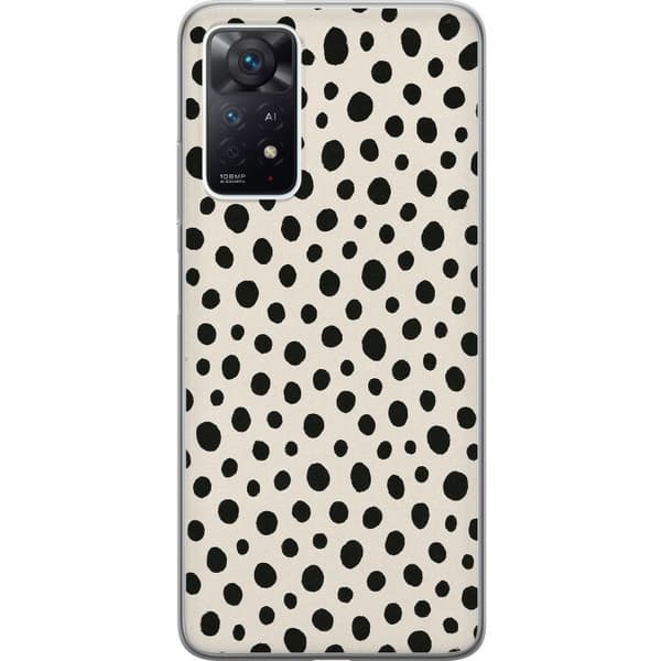 Xiaomi Redmi Note 11 Pro Genomskinligt Skal Dot Dance