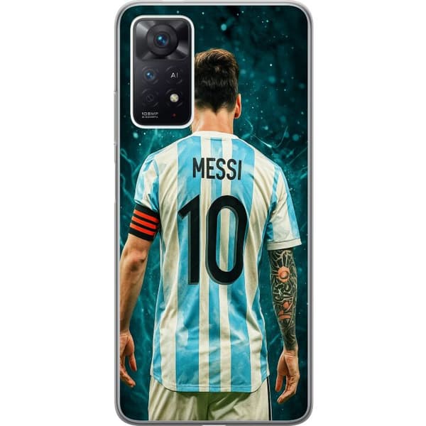 Xiaomi Redmi Note 11 Pro Läpinäkyvä kuori Messi