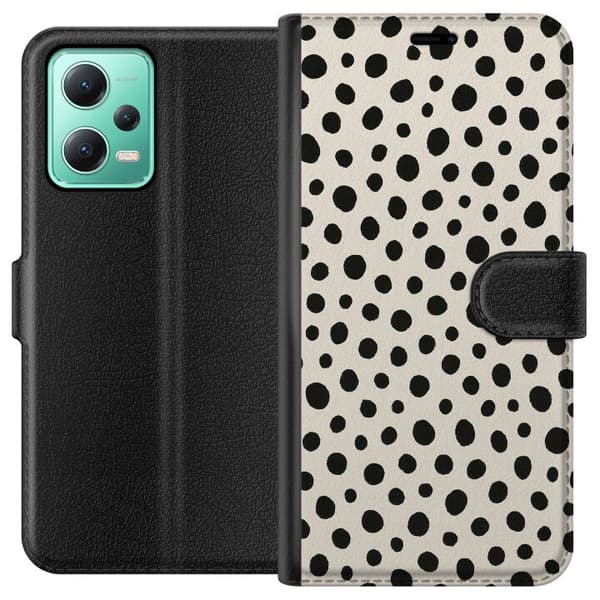 Xiaomi Redmi Note 12 Tegnebogsetui Dot Dance