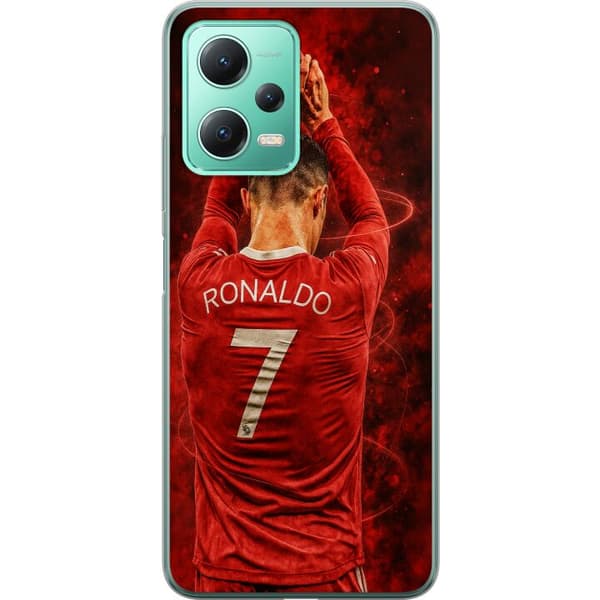 Xiaomi Redmi Note 12 Gennemsigtig cover Ronaldo