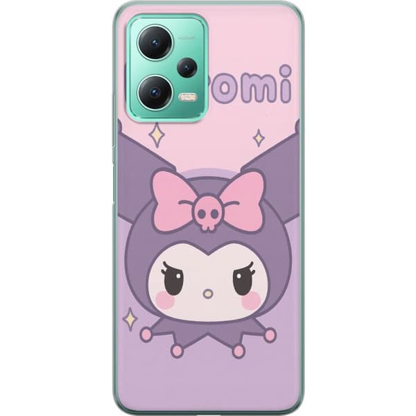 Xiaomi Redmi Note 12 Läpinäkyvä kuori Kuromi Kawaii